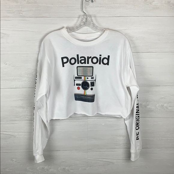 Polaroid Tops - Polaroid | crop top long sleeve shirt